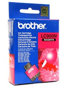 Картридж струйный Brother LC-900M пурпурный