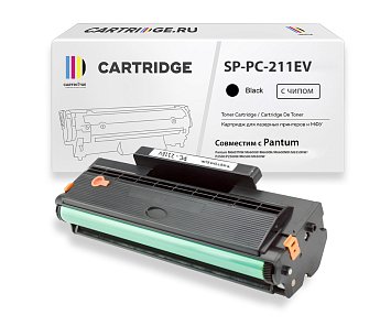 Картридж лазерный Solution Print PC-211EV черный 1600стр для Pantum P2200/P2500/M6500/M6550