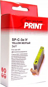 Картридж SP BCI-3eY (4482A002) для Canon, желтый