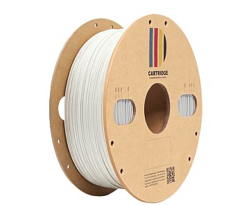 PLA пластик CartriDge 1.75мм 1кг белый для 3D-принтера