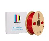 TPU 95A пластик для 3D-принтера, шёлк красный (Silk), CartriDge