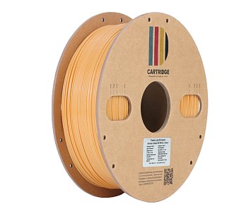 PETG пластик CartriDge 1.75мм 1кг бежевый для 3D-принтера