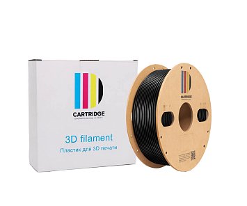 ABS пластик CartriDge 1.75мм 1кг черный для 3D-принтера