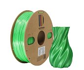 TPU 95A пластик для 3D-принтера, шёлк зеленый (Silk), CartriDge