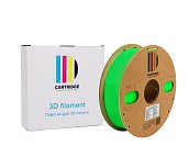 PLA пластик CartriDge 1.75мм 1кг люминесцентный зеленый