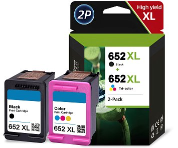 Комплект картриджей HP 652XL (F6V25AE/F6V24AE) OEM.ref цветной и черный
