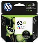 Картридж HP 63XL (F6U63AA) цветной