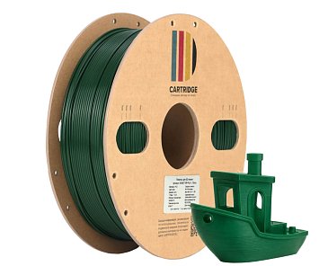 PETG пластик CartriDge 1.75мм 1кг армейский зеленый хаки