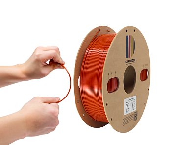 PETG пластик CartriDge 1.75мм 1кг оранжевый для 3D-принтера