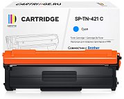 Картридж SP TN-421 C для Brother, голубой