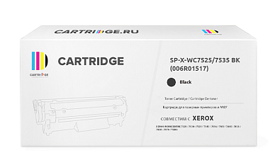 Картридж SP WC7525/7535 BK (006R01517) для Xerox черный