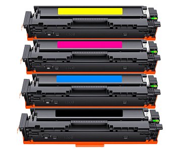 Комплект картриджей SP 067HBK-067HC-067HY-067HM для Canon (с чипом)