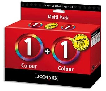 Набор картриджей Lexmark №1+№1 (80D2955E)