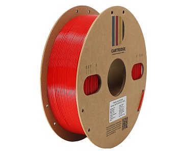 PETG пластик CartriDge 1.75мм 1кг красный для 3D-принтера