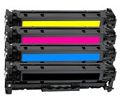 Комплект картриджей SP 718BK-718C-718M-718Y для Canon (4 цвета)