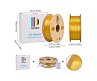 TPU 95A пластик CartriDge 1.75мм 1кг шелк золотой для 3D-принтера