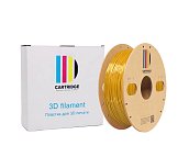 TPU 95A пластик для 3D-принтера, шёлк золотой (Silk), CartriDge