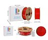PLA пластик CartriDge 1.75мм 1кг красный для 3D-принтера