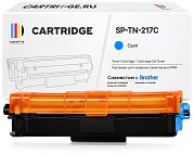 Картридж SP TN-217 C для Brother, голубой