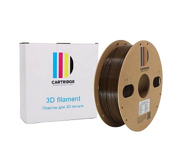PLA пластик CartriDge 1.75мм 1кг шоколад для 3D-принтера