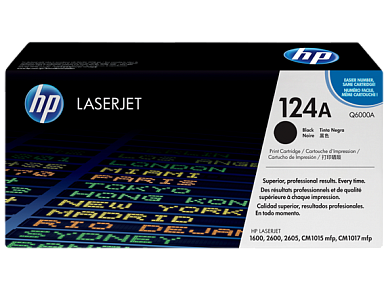 Картридж лазерный HP Q6000A (124A) черный