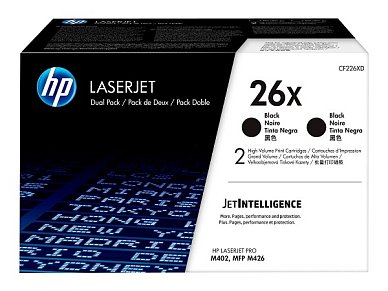 Картридж HP 26X (CF226XD) Dual Pack