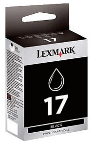 Картридж струйный Lexmark №17 (10NX217E) черный