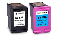 Набор картриджей SP 651XL (C2P10AE/C2P11AE) для HP цветной и черный
