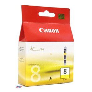 Картридж струйный Canon CLI-8Y желтый