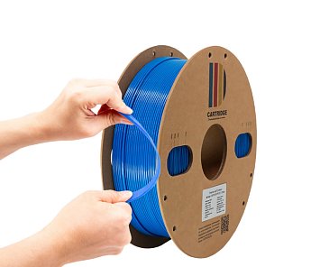 PETG пластик CartriDge 1.75мм 1кг синий для 3D-принтера