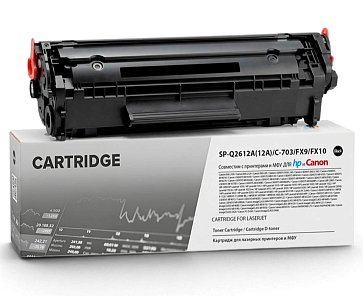 Картридж SP Q2612A (12A) для HP черный