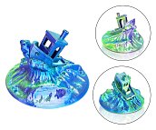 PLA-пластик для 3D-принтера, шёлк синий-фиолетовый-желтый (Silk), CartriDge