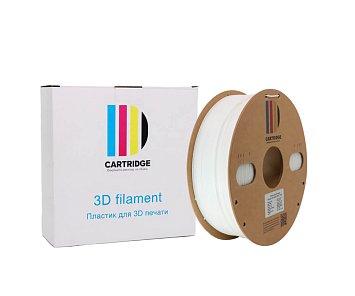 HIPS пластик CartriDge 1.75мм 1кг белый для 3D-принтера