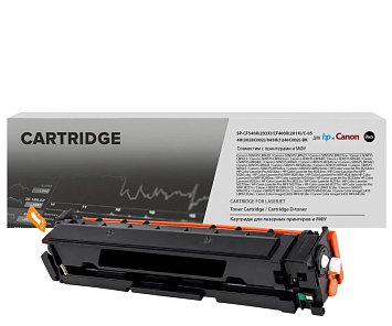 Картридж SP CF540X-CF400X-054H-045H для HP и Canon черный