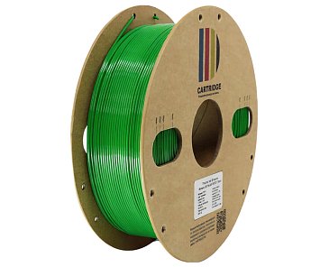 PETG пластик CartriDge 1.75мм 1кг зеленый для 3D-принтера