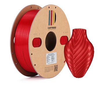 PLA пластик CartriDge 1.75мм 1кг шелк красный для 3D-принтера