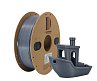 PLA пластик CartriDge 1.75мм 1кг серый-серебро для 3D-принтера