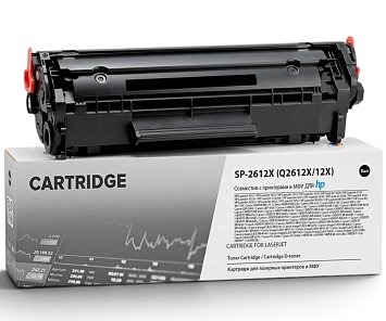 Картридж SP Q2612X (12X) для HP черный