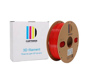 PLA пластик CartriDge 1.75мм 1кг красный для 3D-принтера