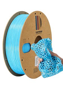 TPU 95A пластик CartriDge 1.75мм 1кг шелк голубой для 3D-принтера