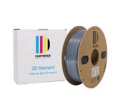 PLA-пластик для 3D-принтера, серый-серебро, CartriDge