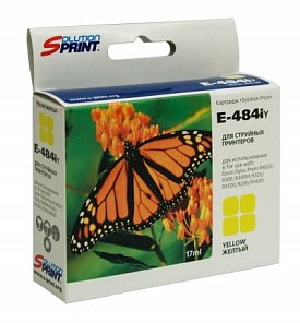 Картридж SP 484iY (T0484/C13T04844010) для Epson желтый