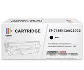 Картридж SP 718BK (2662B002) для Canon, черный