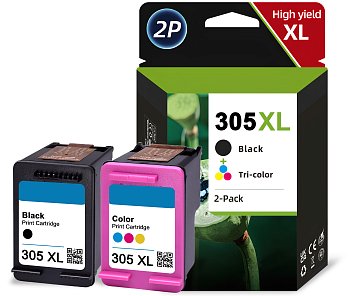 Комплект картриджей HP 305XL (3YM62AE/3YM63AE) OEM.ref цветной и черный