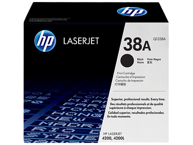 Картридж лазерный HP 38A (Q1338A) черный
