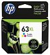 Картридж HP 63XL (F6U63AA) цветной