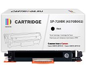 Картридж SP 729BK (4370B002) для Canon, черный