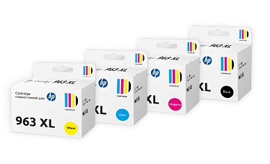 Набор картриджей SP 963XL для HP (4 цвета)