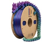 PLA пластик CartriDge 1.75мм 1кг шелк синий-зеленый-фиолетовый