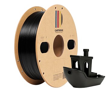 PETG пластик CartriDge 1.75мм 1кг черный для 3D-принтера
